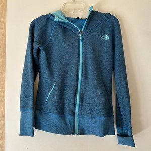 The North Face Full Zip Hoodie in Blue